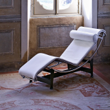 4 Chaise Longue Blanc