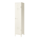 Penderie vestiaire B1  Blanc perlé