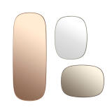 MIROIR FRAMED LARGE Gris