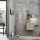 MIROIR FRAMED LARGE Gris