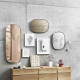 MIROIR FRAMED SMALL Gris