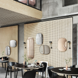 MIROIR FRAMED SMALL Gris