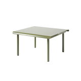 Table basse PATIO 75x75 Vert jonc