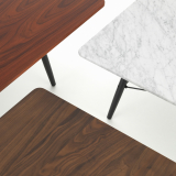 EAMES COFFEE TABLE 76x76 Blanc