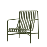 PALISSADE LOUNGE high backrest Olive green