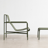 PALISSADE LOUNGE dossier haut Vert olive