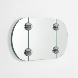 Miroir SPHERA OBLONG Argenté