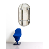 Miroir SPHERA OBLONG Argenté