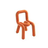 Chaise enfant MINI BOLD Noisette