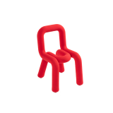 Chaise enfant MINI BOLD Rouge