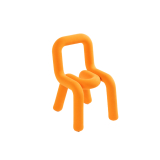 Chaise enfant MINI BOLD Orange