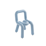 Chaise enfant MINI BOLD Bleu ciel