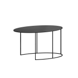 SLIM IRONY OVAL Noir cuivré sablé