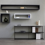 SLIM MARBLE SIDEBOARD Carrara white marble