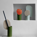 Vase DÉCOUPAGE Feuille