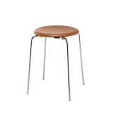 DOT leather seat Walnut brown