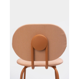 HARI rembourré Steelcut Trio 506/ époxy Terracotta