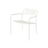 Fauteuil PATIO LAMES Blanc pur