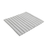 Coussin PALISSADE SOFT QUILTED pour banc lounge Gris clair