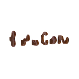Set of 6 KLUMP brown coat hooks