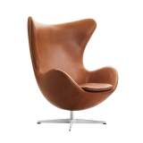 OEUF (EGG) Leather Walnut brown