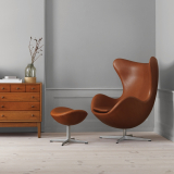 OEUF (EGG) Leather Walnut brown