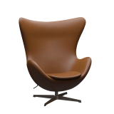 OEUF (EGG) Leather Walnut brown