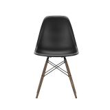 EAMES PLASTIC CHAIR DSW érable foncé Noir RE