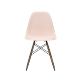 EAMES PLASTIC CHAIR DSW érable foncé Rose tendre RE