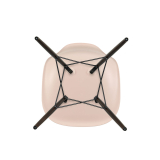 EAMES PLASTIC CHAIR DSW Dark maple Soft pink RE