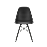 EAMES PLASTIC CHAIR DSW Black maple Black RE