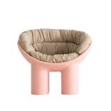 Coussin pour fauteuil ROLY POLY Barcellona marron clair