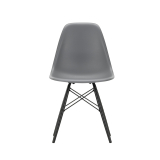 EAMES PLASTIC CHAIR DSW Black maple Granite grey RE