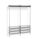 PIER SYSTEM 1022 Noir/ aluminium