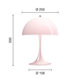 PANTHELLA 250 Rose pâle opal