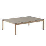 COUPLE 120x84 Taupe / Chêne