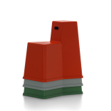 STOOL TOOL Industrial green
