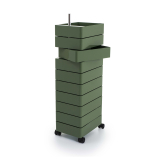 360° 10 tiroirs Vert