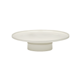 Plat de service haut DUNE Blanc albâtre