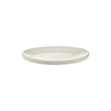 Plat de service oval DUNE S Blanc albâtre