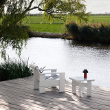 Table basse CRATE Blanc