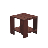 Table d'appoint CRATE Rouge fer