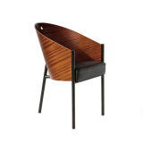 COSTS Mahogany/black leather