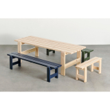 WEEKDAY bench L 190 Olive green