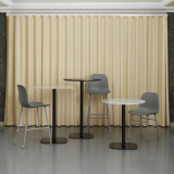 FORM BAR CHAIR Blanc