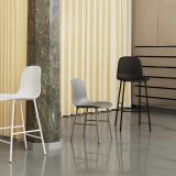 FORM BAR CHAIR Blanc