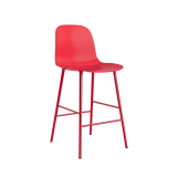 FORM BAR CHAIR Rouge vif 