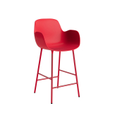 FORM BAR ARMCHAIR Rouge vif 
