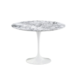 SAARINEN Ø 107 Marbre Arabescato brillant
