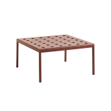 BALCONY coffee table L 75x76 Iron red